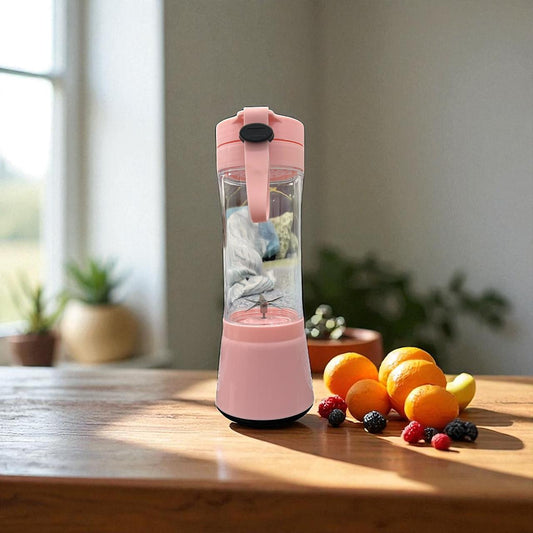 Portable USB Rechargeable Juicer Blender – 6 Blades Smoothie Maker